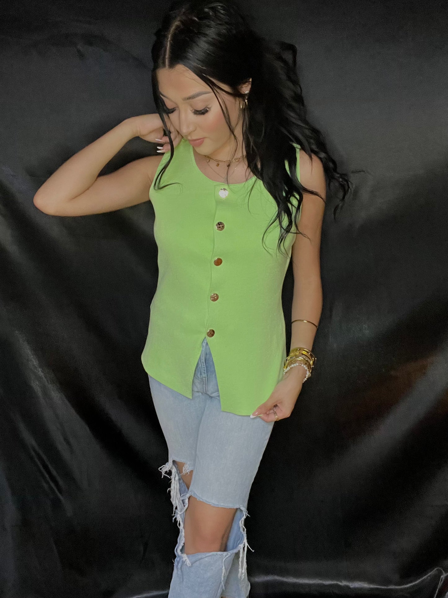 Lush Lime Vest