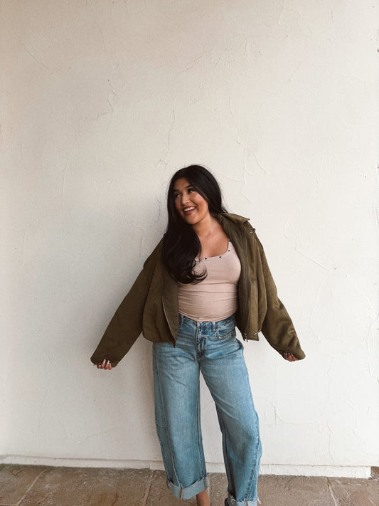 Olive Haze Jacket