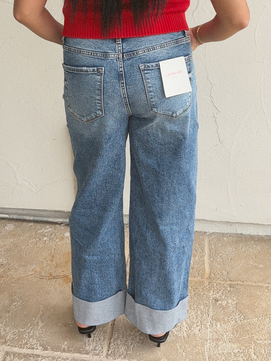 Baggy Cuff Jeans