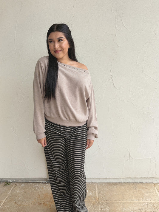 Maison Studded Sweater