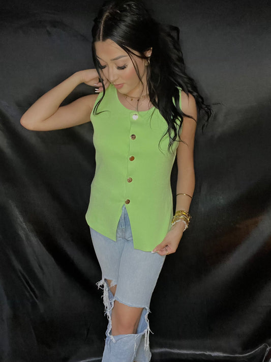Lush Lime Vest